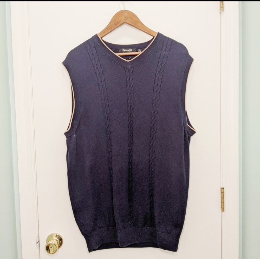 -Cypress Links Sportswear Men's Sweate Vest…